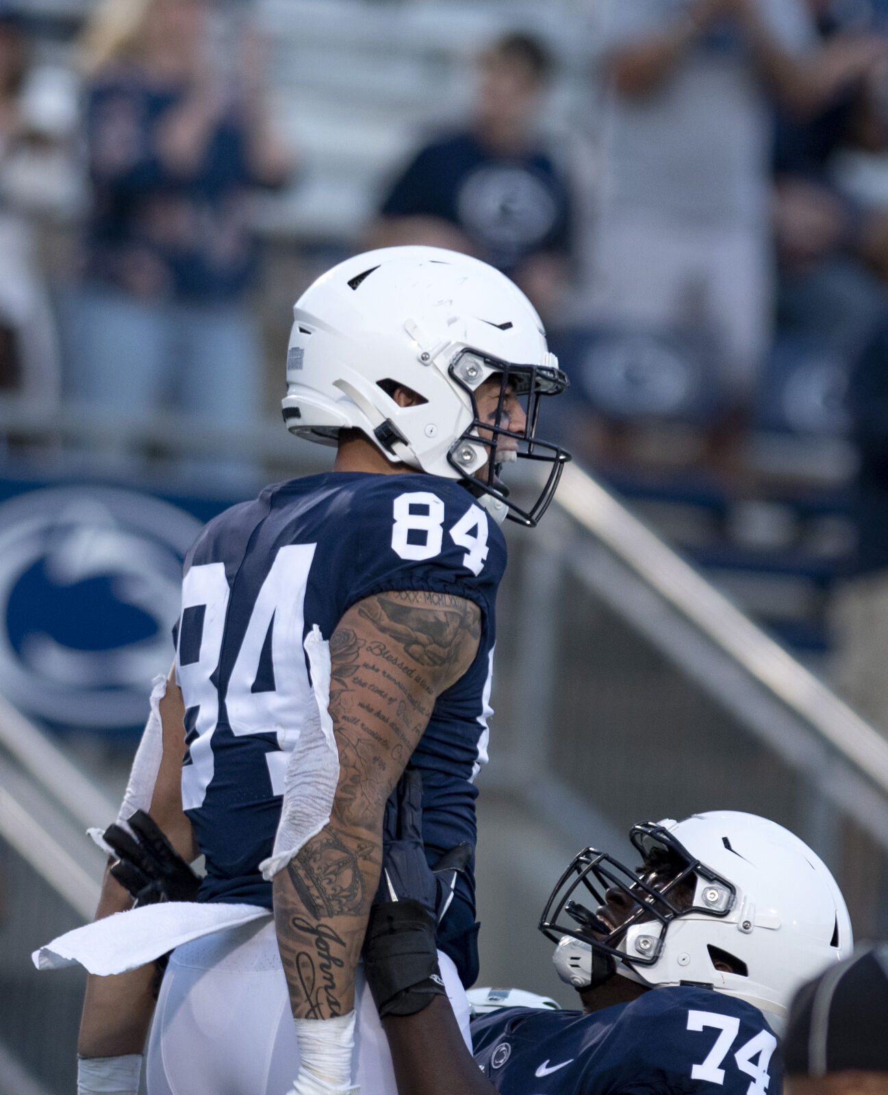 Penn State football vs. Ball State, Fashanu (74) & Johnson (84)